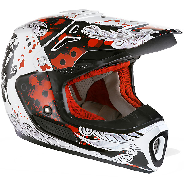 Motorcycle Helmet HJC AC-MX Killer MC-1